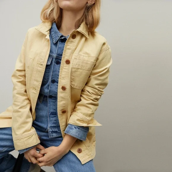Everlane Jackets Coats Everlane Cinchable Chore Jacket Poshmark
